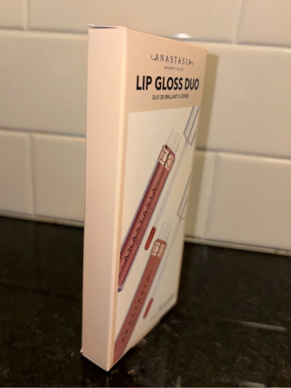 Anastasia Beverly Hills Lip Gloss Duo  - Warm Bronze & Toffee - New in Box